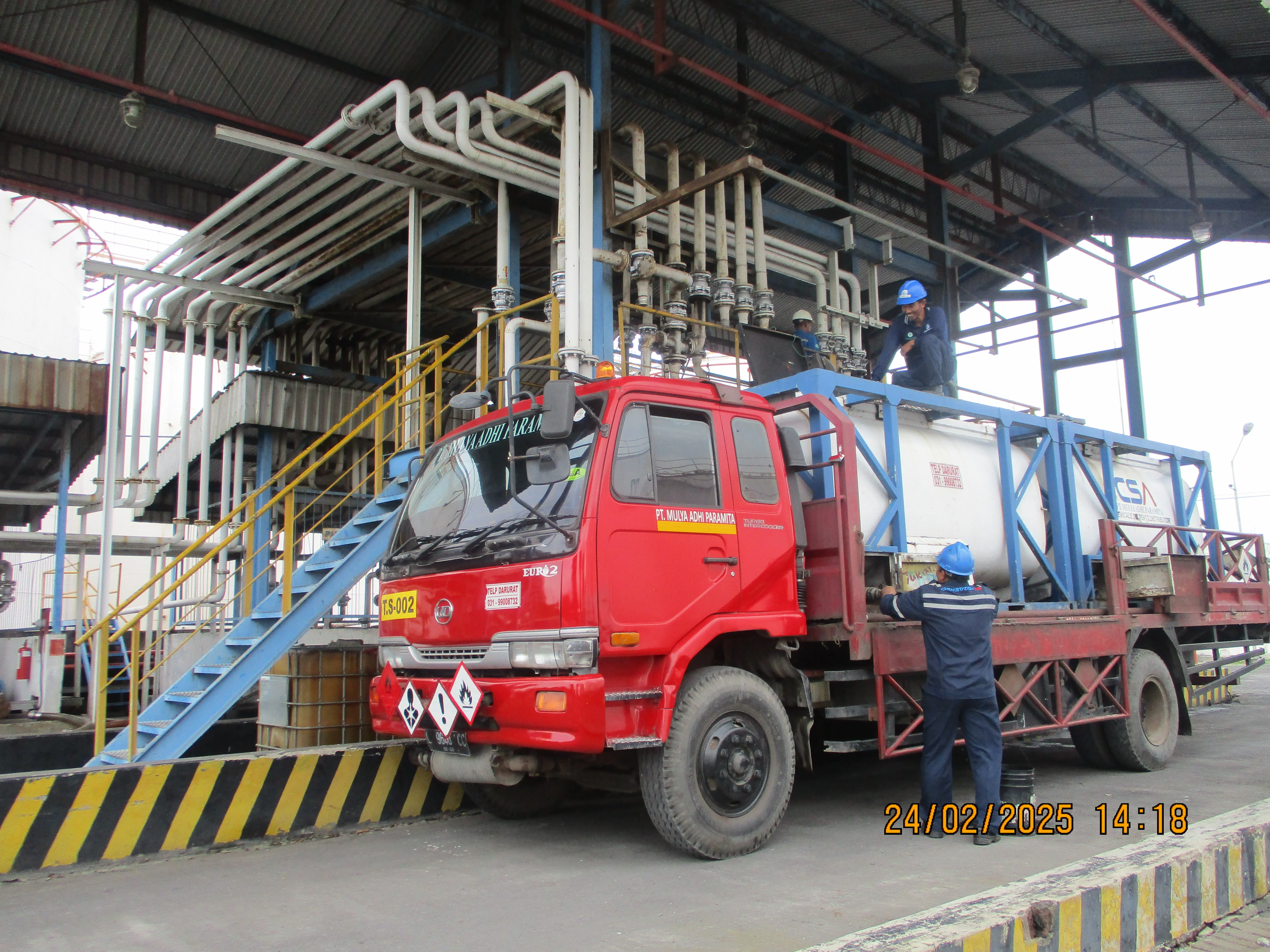 Dovechem Maspion Terminal's Loading Station
